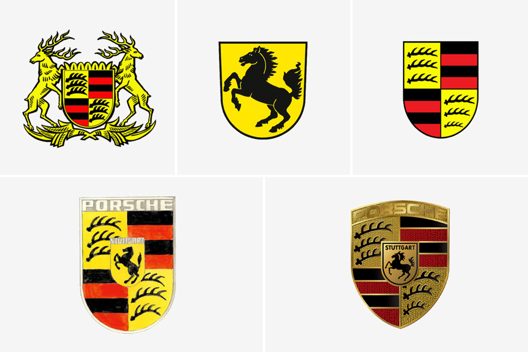 Porsche logos